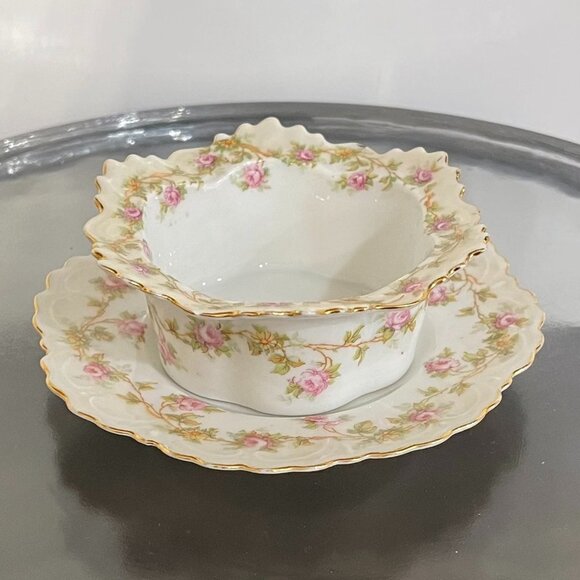 Moritz Zdekauer Other - M Z Austria -  Moritz Zdekauer, Leaf Shaped  Bowl & Plate